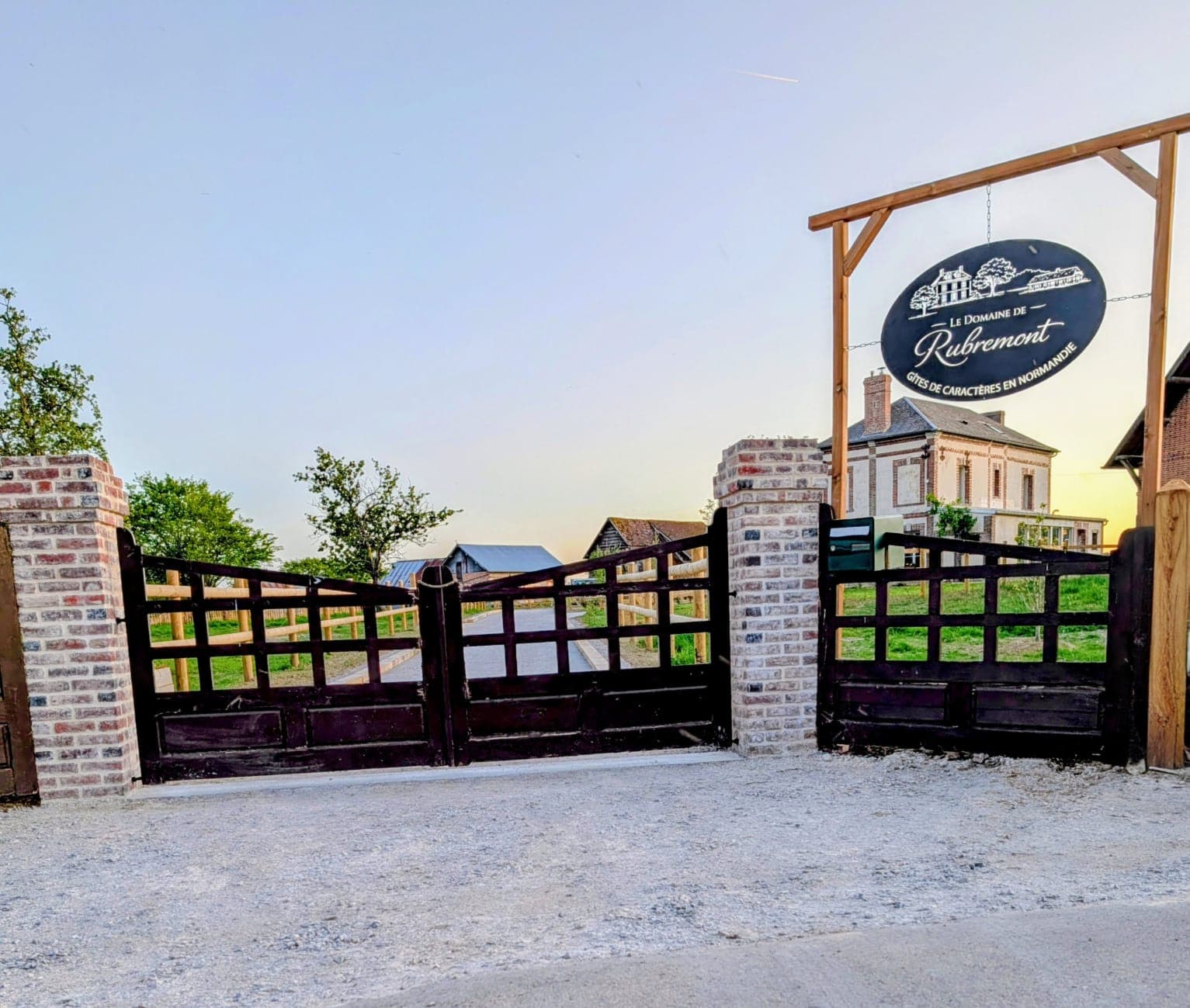 Entrée du Domaine de Rubremont